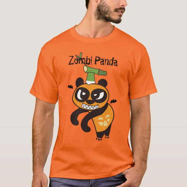 Camiseta Zombi Panda Baby T-Shirt (Frente)