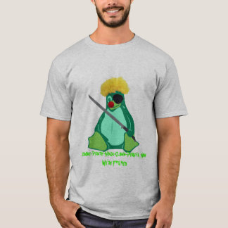 Camiseta Zombi-Pirata-Ninja-Palhaço-Pinguim, Zombi-Pirat…