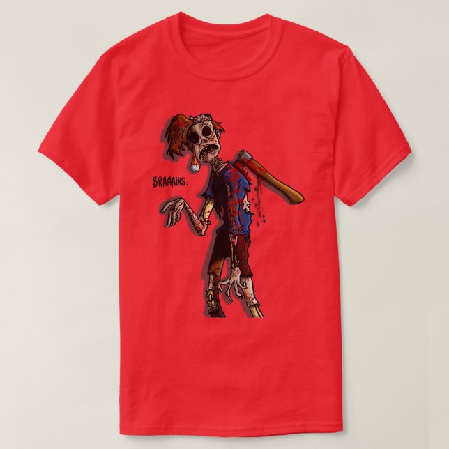Camiseta Zombie 1 (Frente do Design)