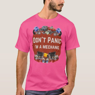 Camiseta Zombie 7 dias para morrer mecânico engraçado