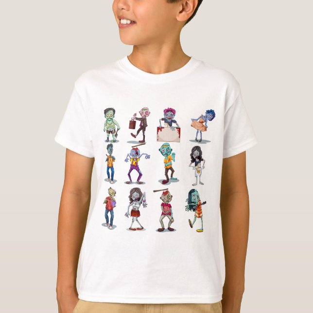 Camiseta Zombie Apocalypse Final (Frente)