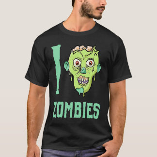 Camiseta Zombie Apocalypse  I Heart Zombies