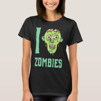 Camiseta Zombie Apocalypse  I Heart Zombies