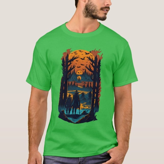 Camiseta Zombie Apocalypseraining Camp boy (Frente)
