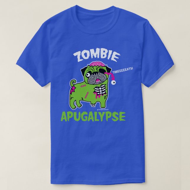 CAMISETA ZOMBIE APUGALYPSE (Frente do Design)