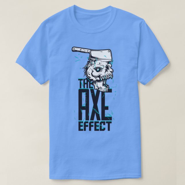 Camiseta Zombie Ax Effect Classic TSirt (Frente do Design)