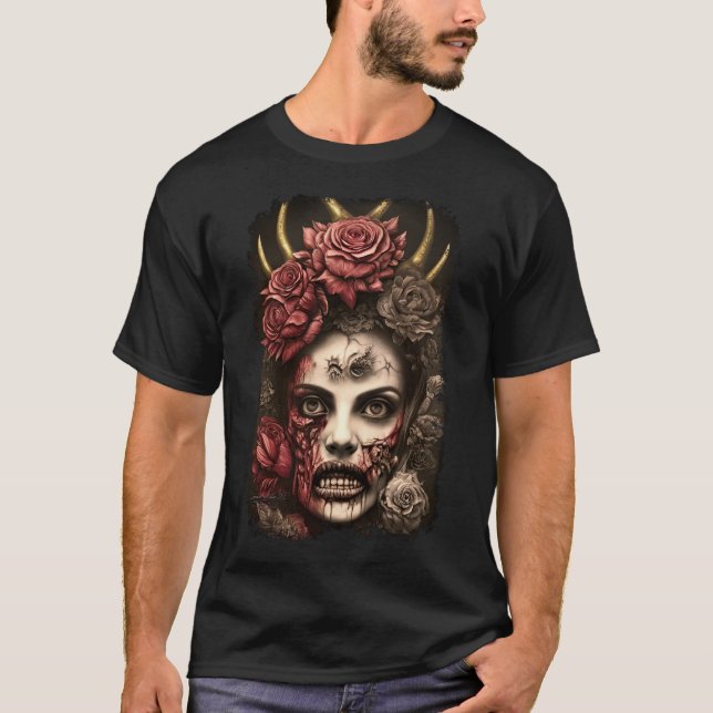 Camiseta Zombie Babe 02 (Frente)