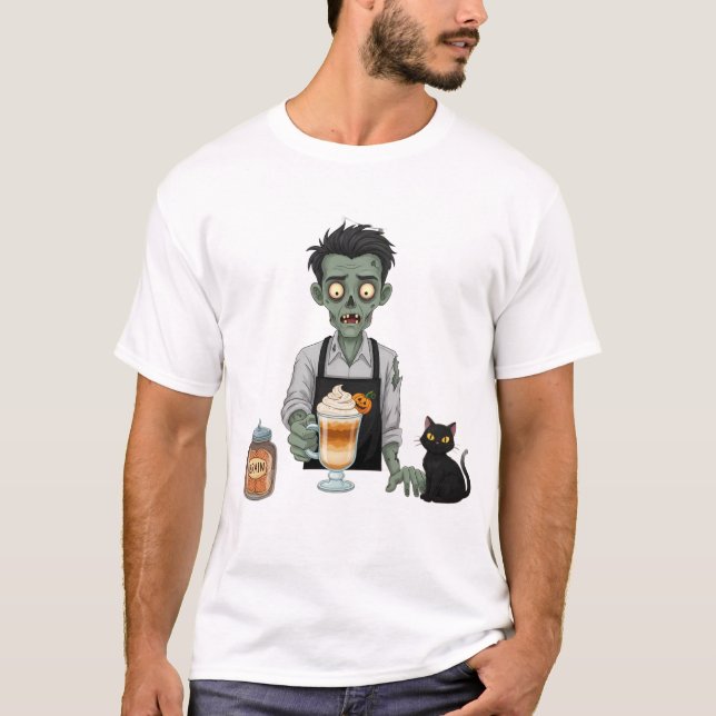 Camiseta Zombie Barista (Frente)