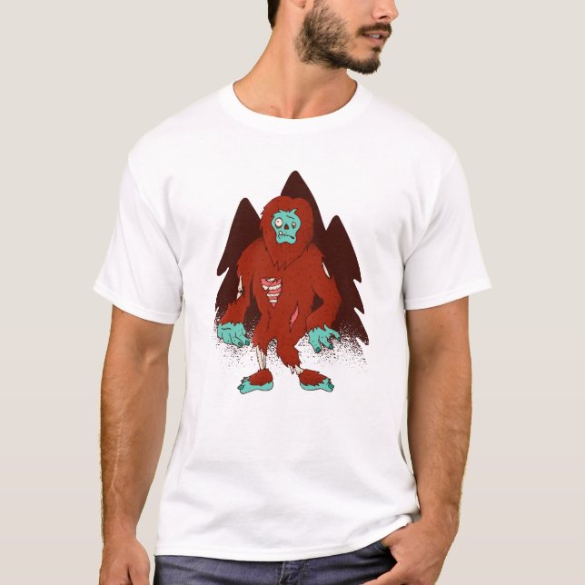Camiseta Zombie Bigfoot (Frente)