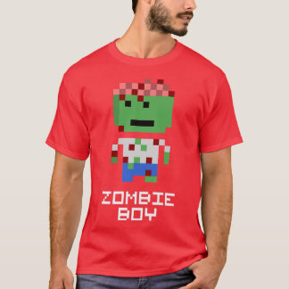 Camiseta Zombie Boy Halloween Boys Crianças Engraçado 6923