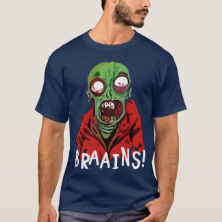 Camiseta Zombie Braains Halloween