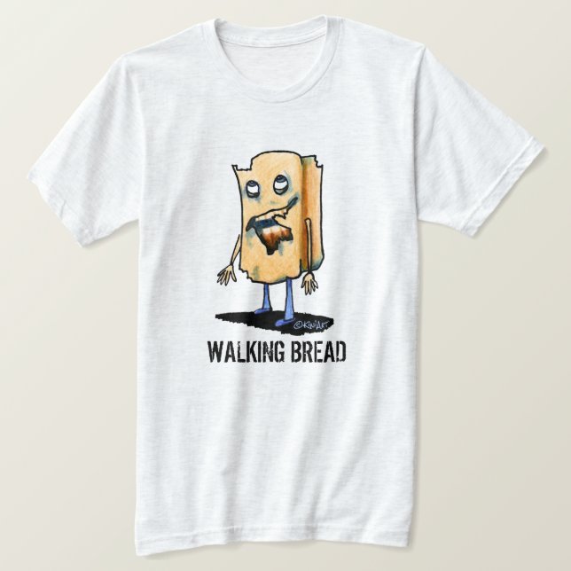Camiseta Zombie Bread (Frente do Design)