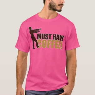 Camiseta Zombie café