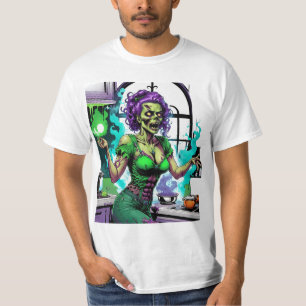Camiseta Zombie Chef: Cozinhar Aluguel à Loucura no Kit