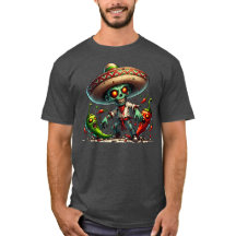 Zombie Cinco de Mayo Man e pimentões quentes
