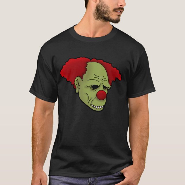 Camiseta Zombie Clown T-Shirt (Frente)