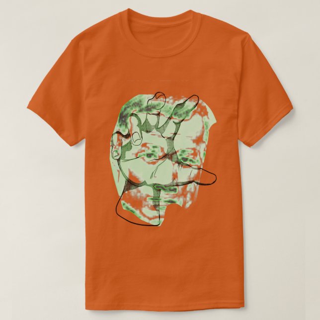 Camiseta Zombie coreano (Frente do Design)