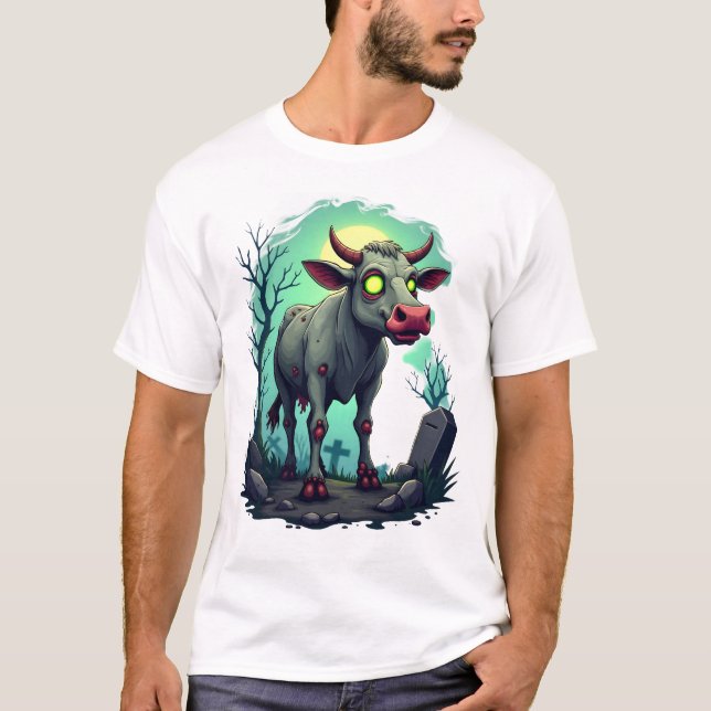 Camiseta Zombie Cow Apocalypse (Frente)