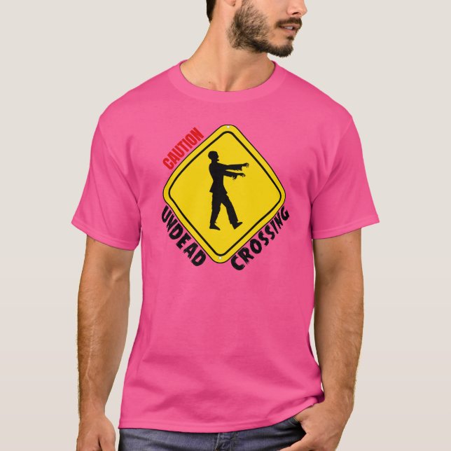 Camiseta Zombie Crossing (Frente)
