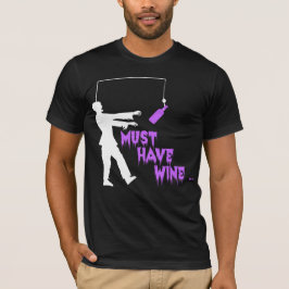 Camiseta Zombie Deve Ter Vinho