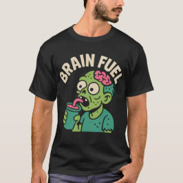 Camiseta Zombie do Combustível do Cérebro