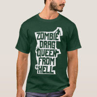 Zombie Drag Queen Do Inferno Engraçado Gay Horror