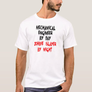 Camiseta Zombie Engenheiro Mecânica