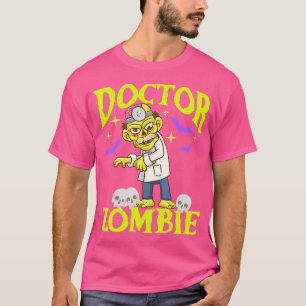 Camiseta Zombie Engraçado Doutor Spooky Figurino De Hallowe