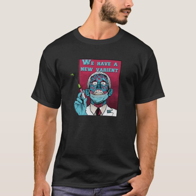 Camiseta Zombie Fauci Science Anti Mask Arrest Fauci Dr. Fa (Frente)