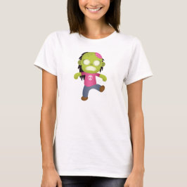 Camiseta Zombie Girl