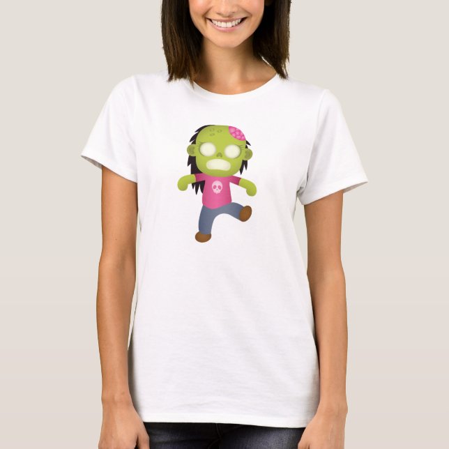 Camiseta Zombie Girl (Frente)
