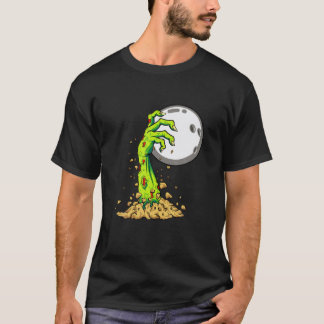 Camiseta Zombie Hands Boliche Halloween Costume Esporte Amo