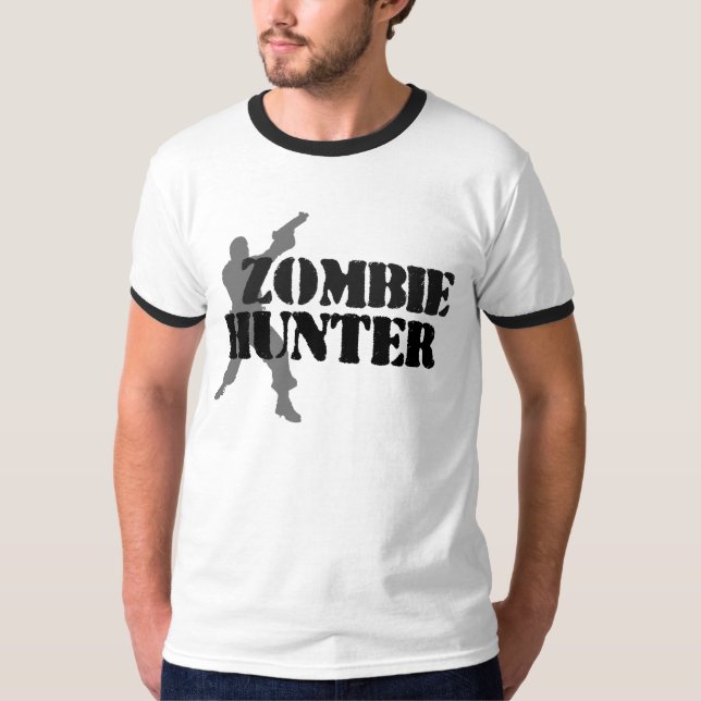 Camiseta Zombie Hunter (Frente)