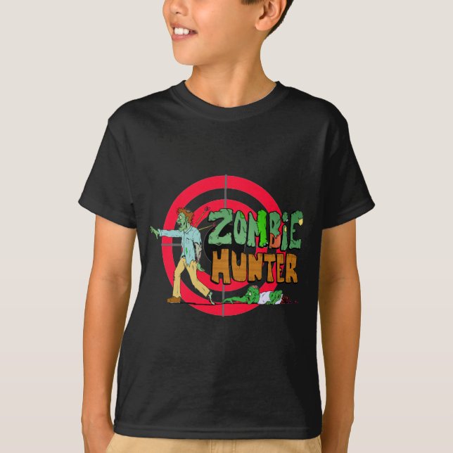 Camiseta Zombie Hunter (Frente)
