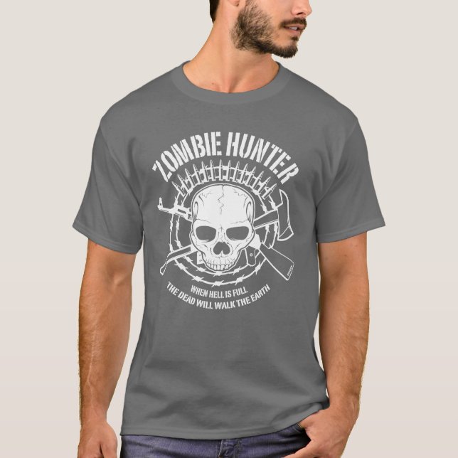 Camiseta Zombie Hunter T-Shirt (Frente)
