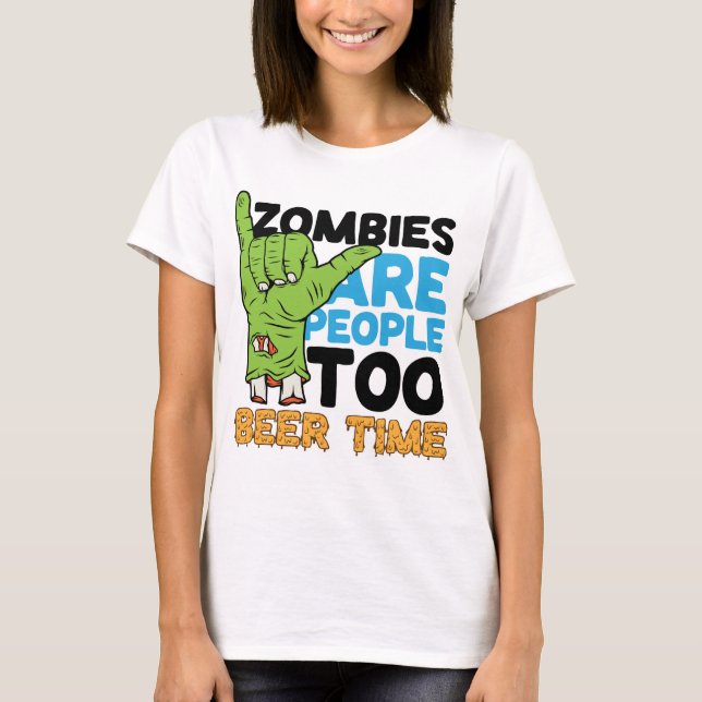 Camiseta Zombie in the Bar (Frente)
