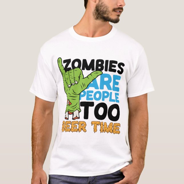 Camiseta Zombie in the Bar (Frente)