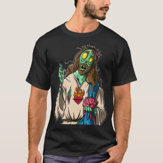 Camiseta Zombie Jesus Halloween