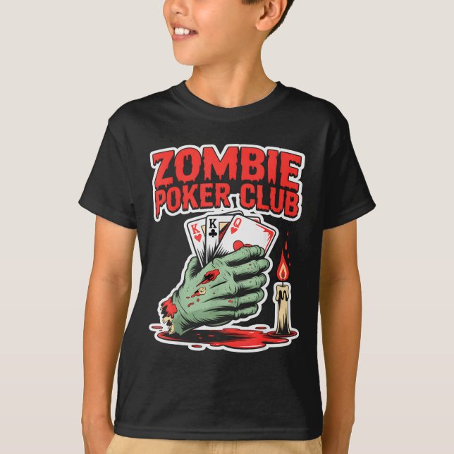 Camiseta Zombie Ker Club Halloween  (Frente)