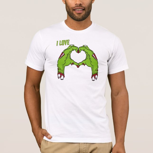 Camiseta Zombie Love (Frente)