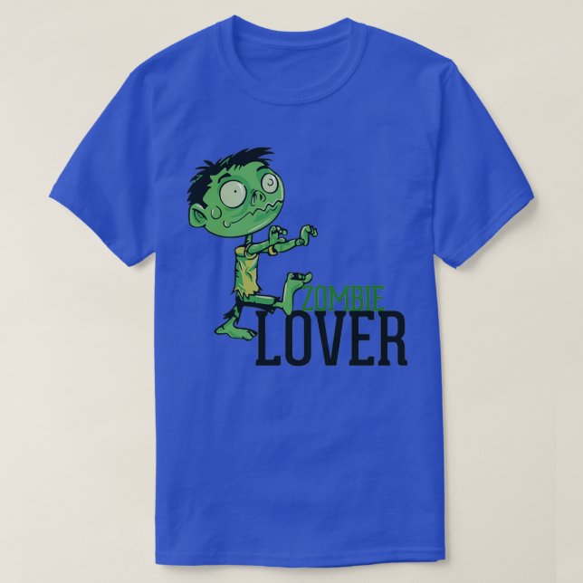 Camiseta Zombie Lover Mask (Frente do Design)