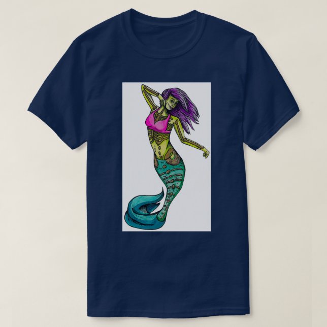 Camiseta Zombie Merm (Frente do Design)