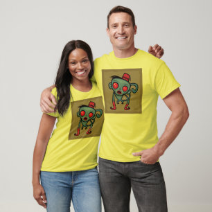 Camiseta Zombie Monkey