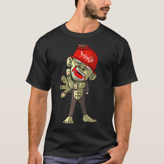 Camiseta Zombie Monkey Horror Scary Halloween