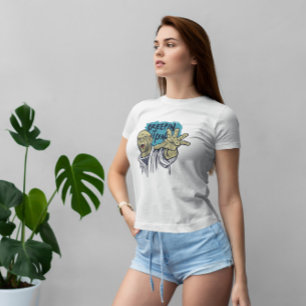 Camiseta Zombie Monster Engraçado