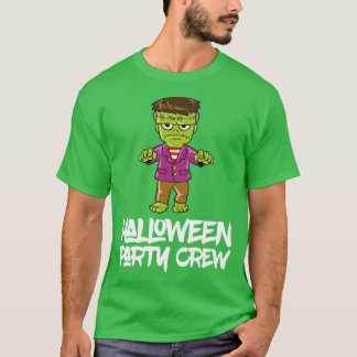 Camiseta Zombie Monster Halloween Correspondendo Costume