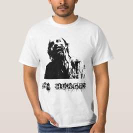 Camiseta Zombie, Morto Andando, estou com fome