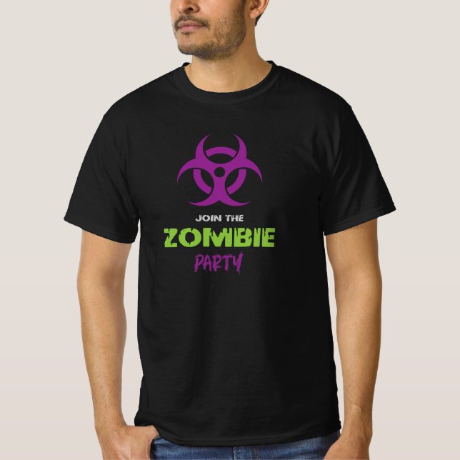 Camiseta Zombie Party Apocalypse Undead (Frente)
