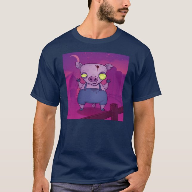 Camiseta Zombie Pig (Frente)
