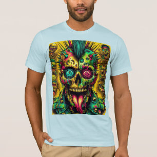 Camiseta Zombie Punk Riot